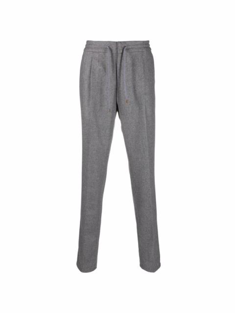 Brunello Cucinelli pleated drawstring trousers