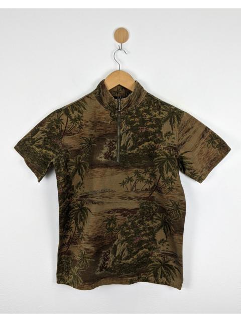 A.P.C. APC Nature Hawaii Mountains Islands half zipper