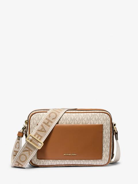 MICHAEL KORS Maeve Large Signature Logo Crossbody Bag