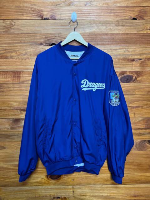 Other Designers Mizuno - MIZUNO CHUNICHI DRAGONS BOMBER JACKET