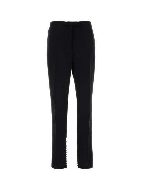 Dries Van Noten Black polyester Pandoris pant