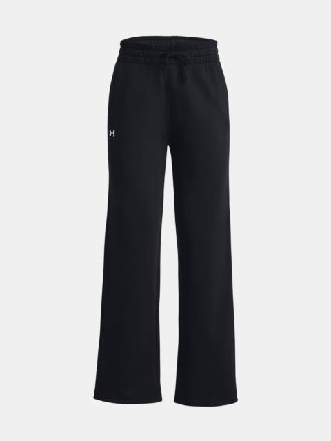 Under Armour Women's UA Rival Fleece Straight Leg Pants
