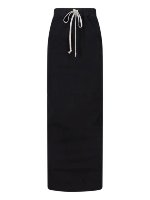 Rick Owens DRKSHDW MAXI SHEATH SKIRT