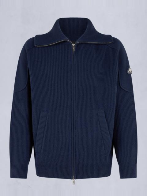 MOOSE KNUCKLES COLSON FULL-ZIP SWEATER