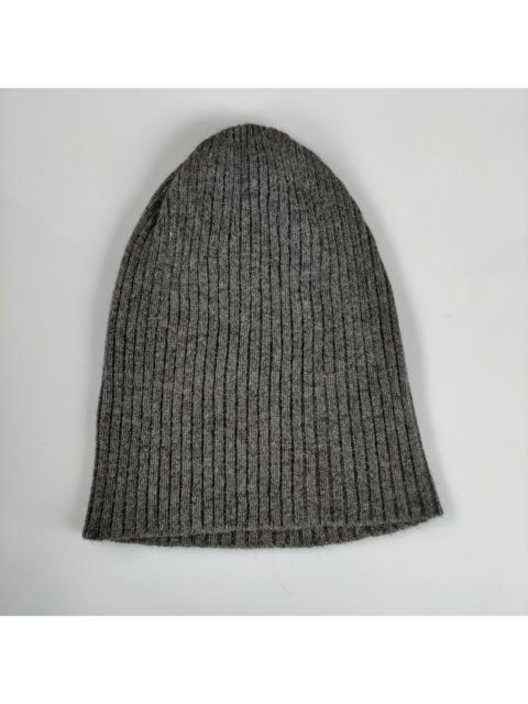 Other Designers Homespun Knitwear - Plain Grey Thick Beanie
