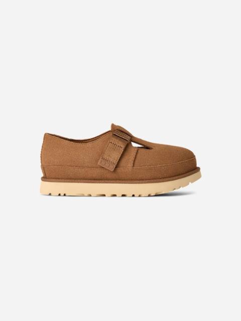 UGG ® Women's Goldenstar Mary Jane Suede Shoes in Chestnut