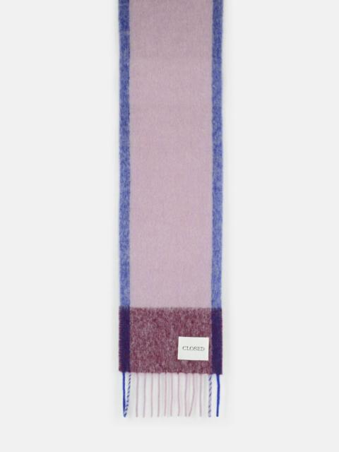 CLOSED MULTICOLOR ALPACA BLEND SCARF