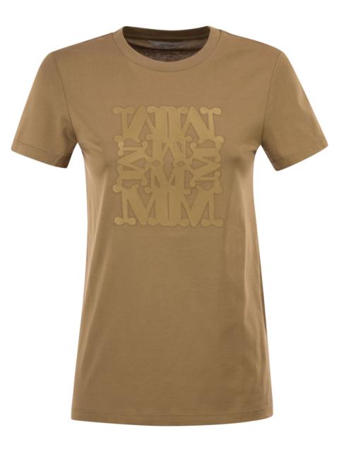 Max Mara Max Mara Women Mxmgiovane - T-Shirt With Monogram Logo