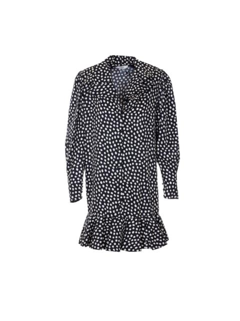 Chloé Chloe' Women Silk Jacquard Long Sleeve Mini Dress