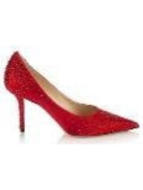 JIMMY CHOO Jimmy Choo Royal Red Mix Love 85 Pumps, Brand Size 35 ( US Size 5 )