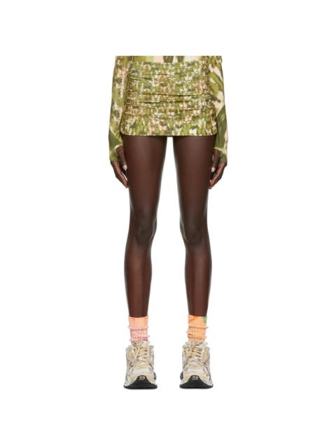 Collina Strada SSENSE Exclusive Green Sport Skirt