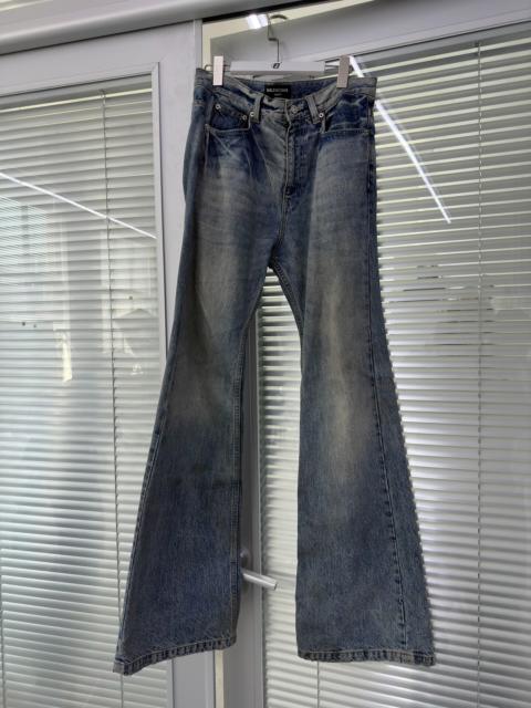 BALENCIAGA Balenciaga 22FW Blue Flared Jeans