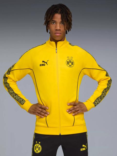 PUMA PUMA Men's Borussia Dortmund 2025 Yellow Home Prematch Jacket