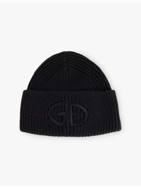 GOLDBERGH Valerie Logo-Embroidered Knitted Beanie