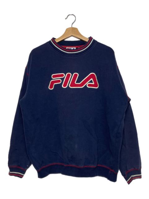 FILA Vintage Fila Embroidered Crewneck