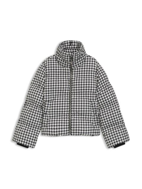 HUGO PADDED JACKET WITH HOUNDSTOOTH PATTERN