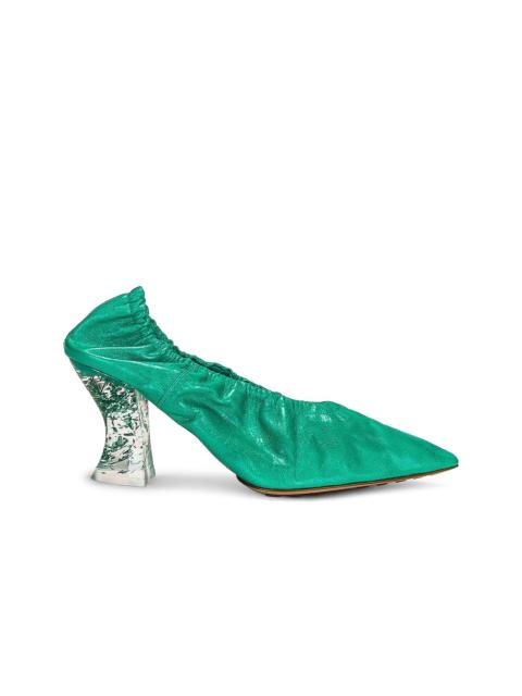 Bottega Veneta Almond Slip-On Pumps