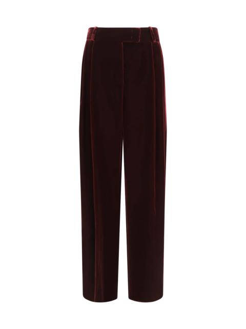 GIORGIO ARMANI Giorgio Armani Wide Leg Trousers Rhododendron