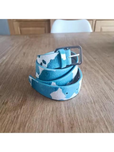 Other Designers Japanese Brand - 2000s style leopard cow cheetah print belt