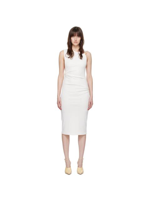 CHRISTOPHER ESBER White Callisto Trinity Midi Dress