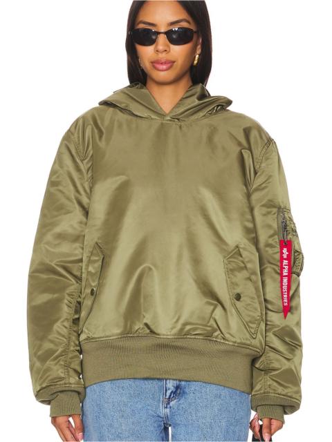 ALPHA INDUSTRIES Pull-over Hooded Ma-1