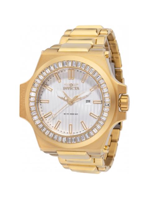 Other Designers Invicta Akula Quartz Crystal Silver Dial Men's Watch 49136
