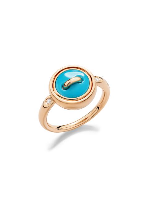 Pomellato Pomellato Pom Pom Dot Turquoise & Diamond Ring at Nordstrom