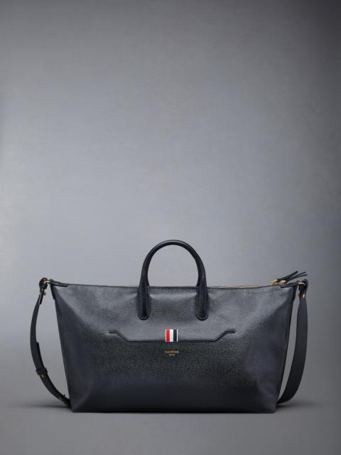 Thom Browne medium RWB stripe leather holdall