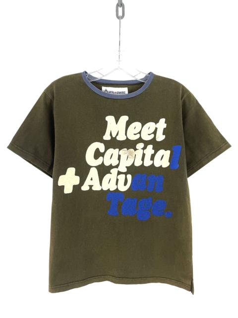 Kapital Meet Capital + Advantage T-Shirt