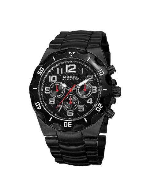 Other Designers August Steiner Quartz Black Dial Men's Watch AS8161BK