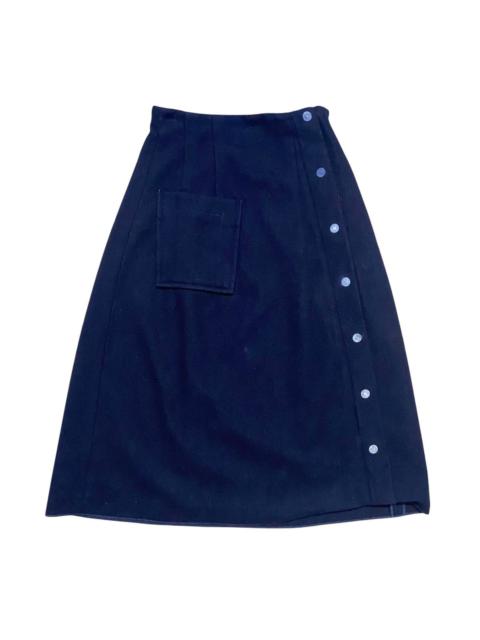 Vintage Diet Butcher Slim Skin Wool Skirt