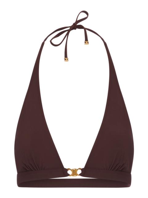 CELINE Celine Women Triomphe Triangle Top In Matte Jersey