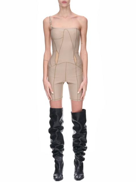 ELENA VELEZ Rib Knit Jumpsuit