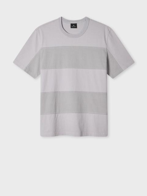 Paul Smith Mauve Block Stripe T-Shirt