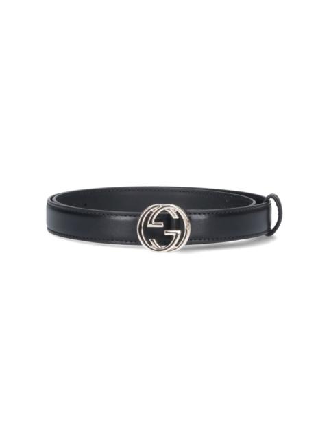 GUCCI CROSSED BELT "GG"