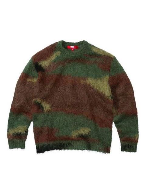 Supreme Supreme x JUNYA WATANABE COMME des GARONS MAN Brushed Camo Sweater 'Green Brown' SUP-FW21-281