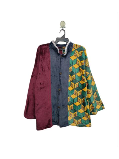 Other Designers Handmade - HANDMADE COLOURFUL FLEECE KNITWEAR (T127)