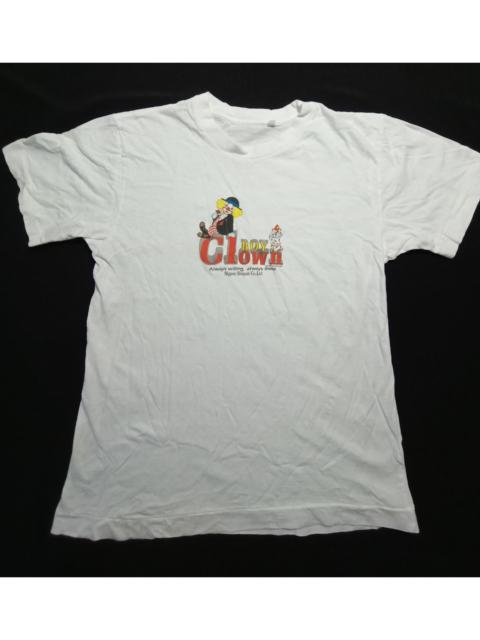 Other Designers Vintage - Vintage 90s Boy Clown Koji Murai Collection T Shirt Art