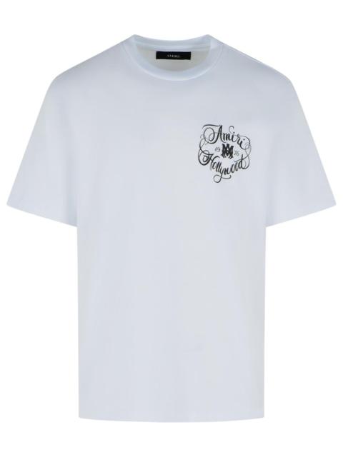 AMIRI Amiri 'Hollywood' White Cotton T-Shirt Men