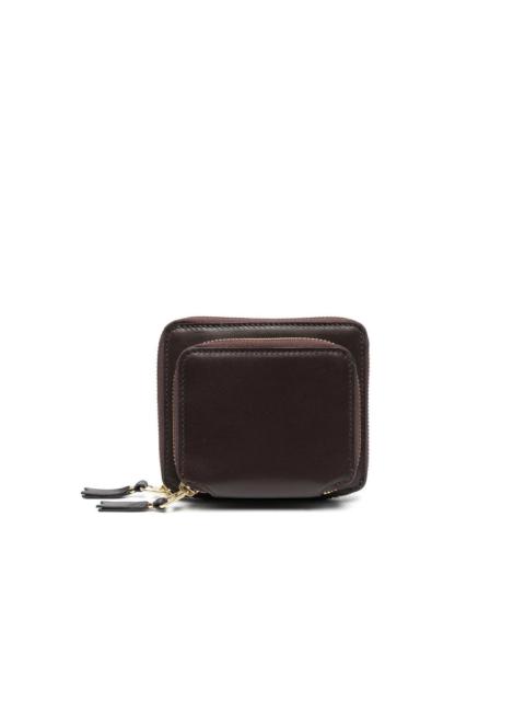 Comme Des Garçons SA2100OP WALLET OUTSIDE POCKET - BROWN