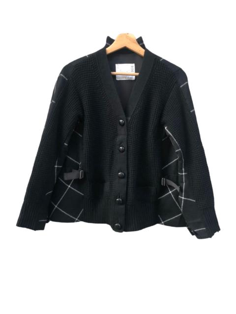 sacai Archive💥 Sacai Knit Wool Button Jacket Rare Design