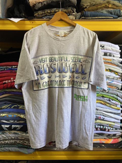 Other Designers Vintage 90s Roswell Aliens Workshop single stitch USA