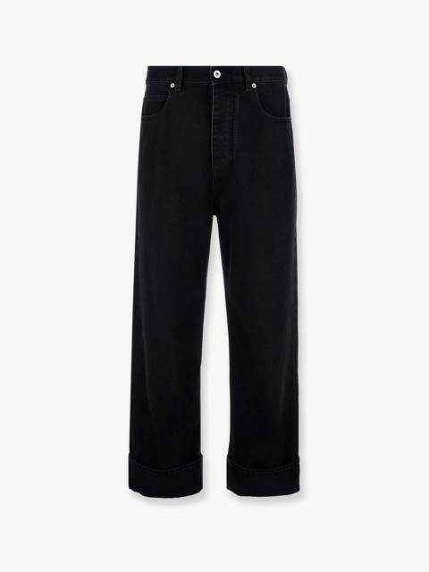 Bottega Veneta Bottega Veneta Men Black Denim Trousers