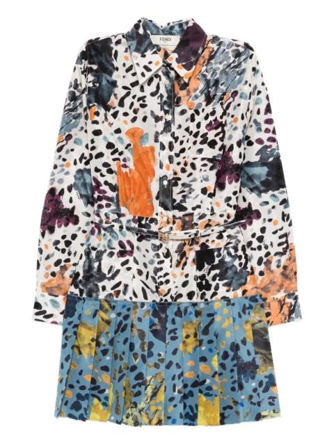 FENDI Fendi Women `Falena` Print Dress