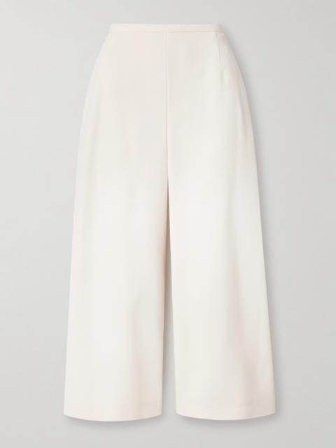 FFORME Pat Cropped Crepe Wide-leg Pants
