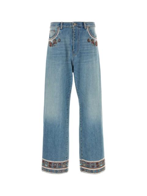 Valentino Valentino Garavani Men Denim Jeans