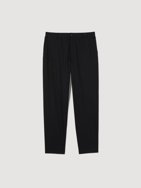 Sandro COTTON CARROT-CUT TROUSERS