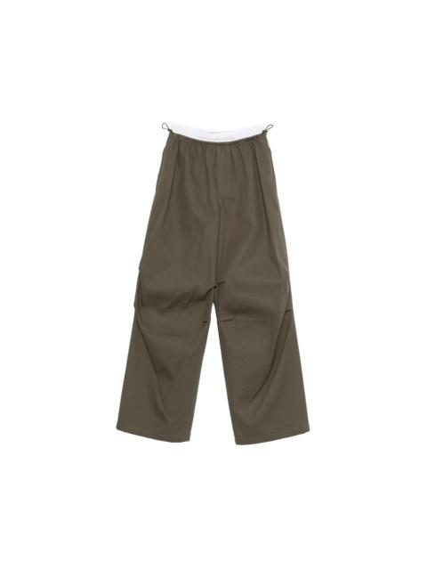 Alexander Wang Alexander Wang Green Trousers - Straight Trousers Women