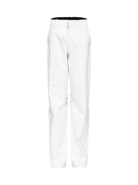 MM6 Maison Margiela Wax trousers