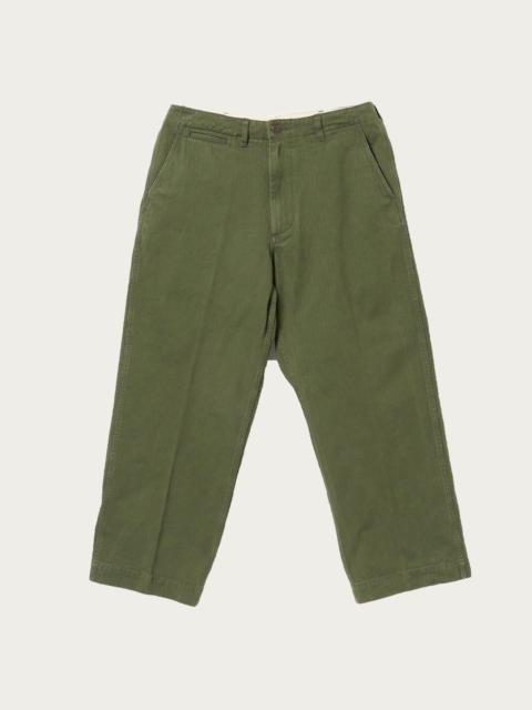 MIL Trousers Herringbone - Olive